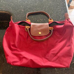 Longchamp Red Tote